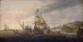 Cornelis Bol Zeegevecht tussen Hollandse oorlogsschepen en Spaanse galeien Batallas navales